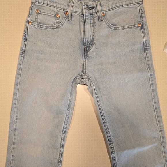 Levi's 527 Boot Cut Men's Light Wash Blue Jeans 28 X 30 - Picture 4 of 6